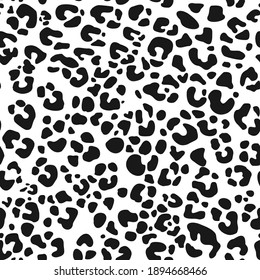 Patrón sin foco de leopardo blanco Resumen Antecedentes de fondo Ilustración del vector de fondo blanco