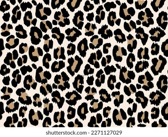 White leopard spots, wild cat fur pattern. Animal skin decorative background.