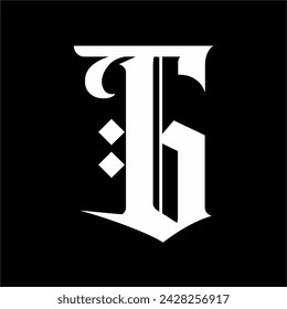 white letter g logo vector