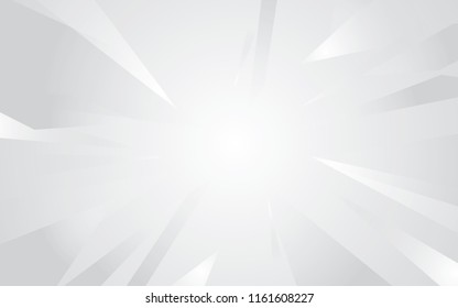 White Light Abstract Future Background Vector Stock Vector (Royalty ...