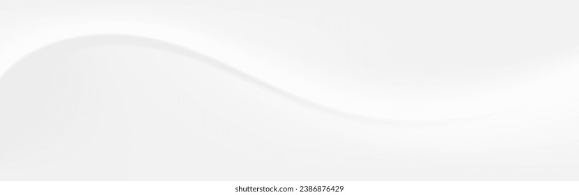 White light background texture, gray background for web design. Beautiful waves in a modern trend for the cover.