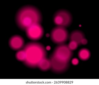 White light bokeh. Soft blurry circles in random size and opacity on dark background. Atmospheric and abstract, fits dreamy, festive, or sci-fi themes.