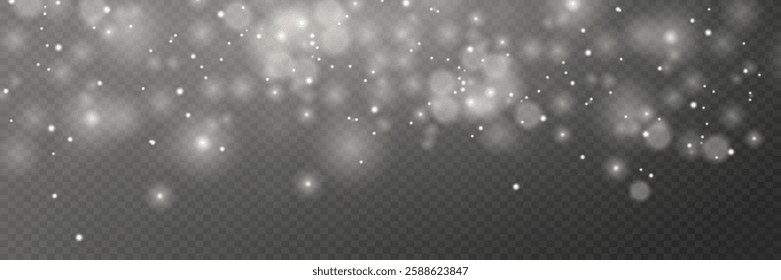 White light effect, glare, explosion, sparks, star. On a transparent background.