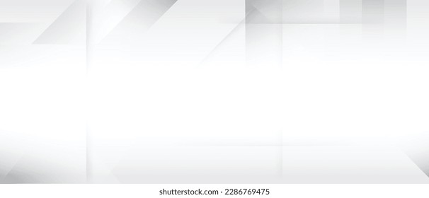 White light geometric texture background abstract design. Template Layout banner, flyer.