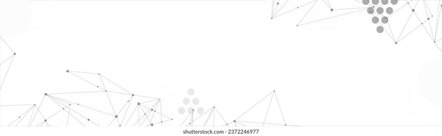 White light geometric texture background abstract technology design. Template Layout Banner, Flyer, Poster.