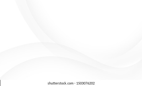 White And Light Grey Abstract Geometric Background