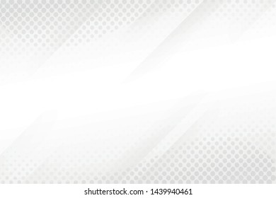 white light & grey background. Space design concept. halftone style.