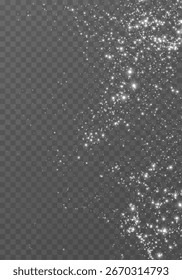 Branco, luz, estrela, brilho, efeito brilho no céu festivo. Cintilações PNG em Sobreposição com brilho transparente. Esteira dourada PNG perfeito para o Natal, fogos de artifício, cartão de luxo, férias e desi abstrato