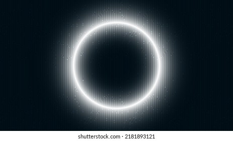 White Light Technology  Background,Hi-tech Digital and Communication Concept design,Free Space For text in put,Vector illustration.