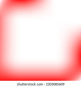 White Light Trendy Bright Gradient Backdrop. Vibrant Red Watercolor Neon Gradient Mesh. Spotlight Vivid Vector Fashion Design Picture. Smooth Multicolor Color Liquid Blurry Background.