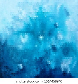 White Light Triangular Seamless Texture. EPS10 Vector