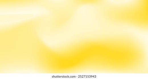 Fondo degradado blanco y amarillo claro, textura jugosa Abstractas. Patrón de gradación de onda de Vector