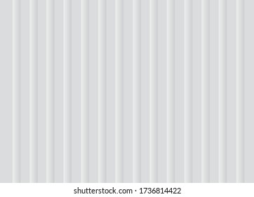 White line background. Dynamic shapes composition.