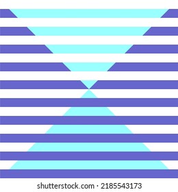 white line with blue triangle background suitable for background, website, pattern, wallpaper, poster, banner