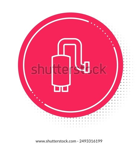 Similar – Image, Stock Photo Exhaust pipe to red Sky