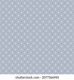 La línea blanca gira en torno a un patrón transparente en el fondo gris. Ilustración vectorial. Papel envuelto.