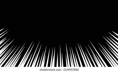 White line concentrated line vector material