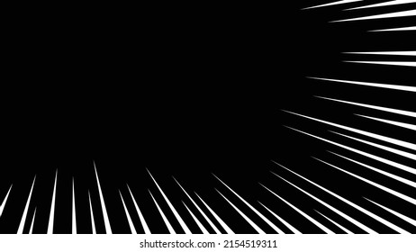 White line concentrated line vector material