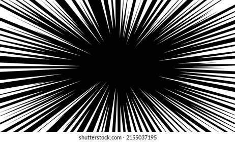 White line concentrated line vector material