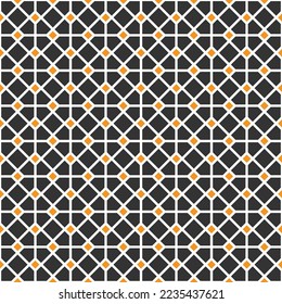 Línea blanca y patrón cuadrado naranja sobre fondo azul. Forma de línea diagonal vinculada. Ropa blanca sobre fondo naranja. Tema de color de Halloween.