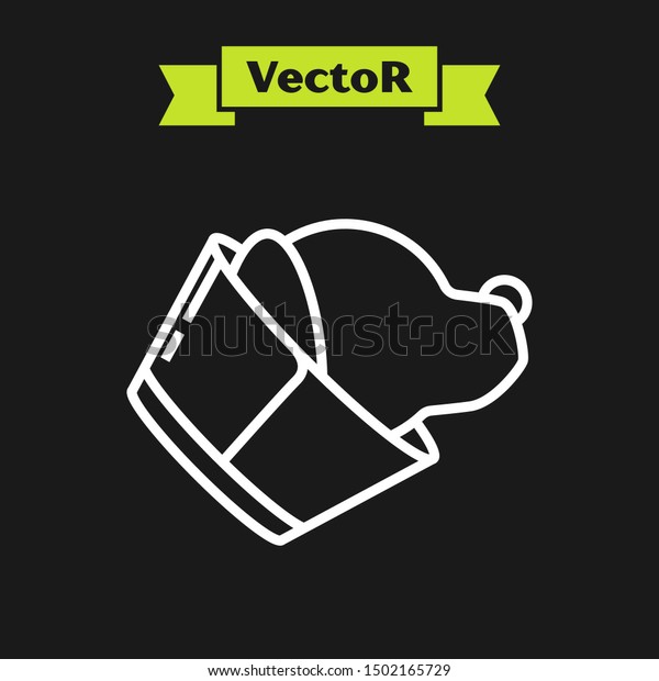 White Line Veterinary Clinic Symbol Icon Stock Vector Royalty Free 1502165729