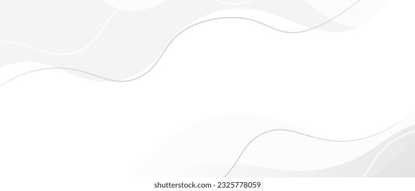White line wave texture abstract background design.