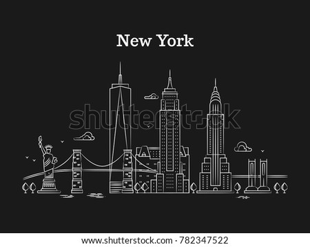 Similar – Image, Stock Photo Statue of Liberty with copy space