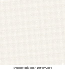 White linen texture. White textured paper background. Vector illustration.