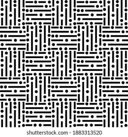 White Lines Gradient Pattern. Vertical halftone line texture. Abstract template using half tone background. Raster bw illustration.
