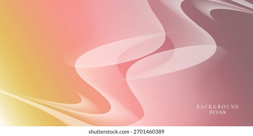 White liquid background abstract with soft waves fluid cool gradient shape