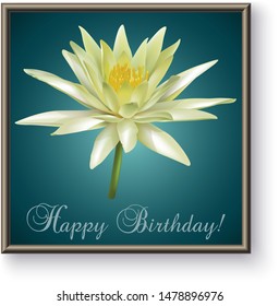 Happy Birthday Lotus Flower Images Vektor Stok White Lotus Flower Isolated On Dark (Tanpa Royalti) 1478896976 | Shutterstock Happy Birthday Lotus Flower Images Vektor Stok White Lotus Flower Isolated On Dark (Tanpa Royalti) 1478896976 | Shutterstock