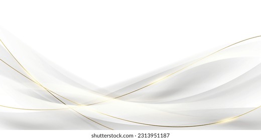 white luxury abstract background with vector illustration