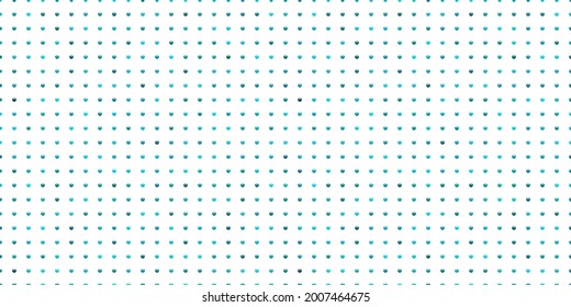 White luxury background with blue beads. Seamless vector illustration.