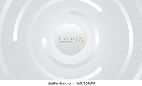 White Luxury Background Concept. Vector EPS 10