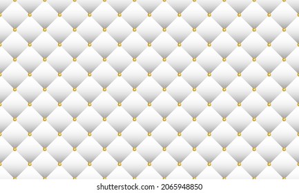 White luxury background with crystals. Vector illustration.