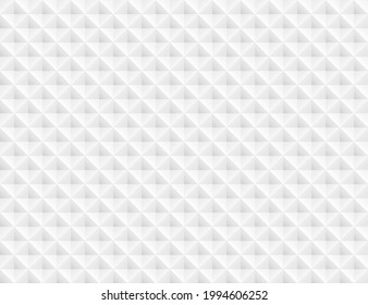 White luxury background with rhombuses. Seamless vector illustration. 