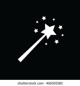 Magic Wand Icon Stock Vector (Royalty Free) 286468967