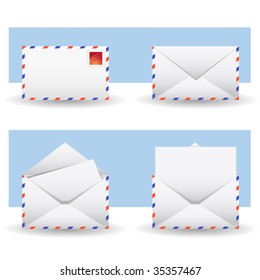 white mail icon