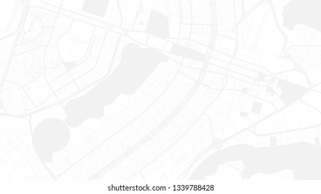 white map city brazil. digital art background