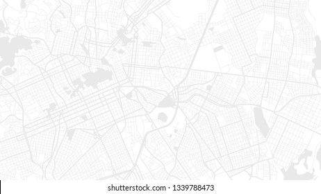 white map city curtiba. digital art background