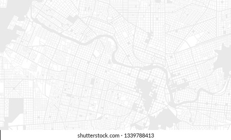 white map city. digital art background