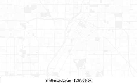 White Map City Las Vegas. Digital Art Background