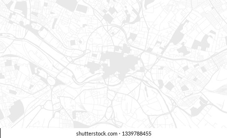 white map city leeds. digital art background