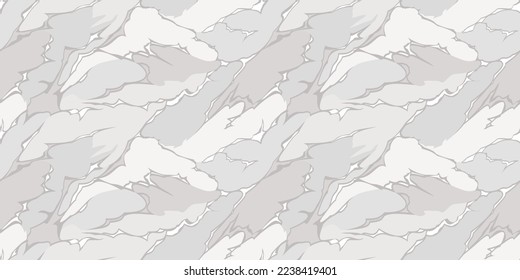 White marble background. Marbling venetian plaster pattern. Abstract stone seamless texture. Good for ceramic tiles, wallpapers print. Vector illustration