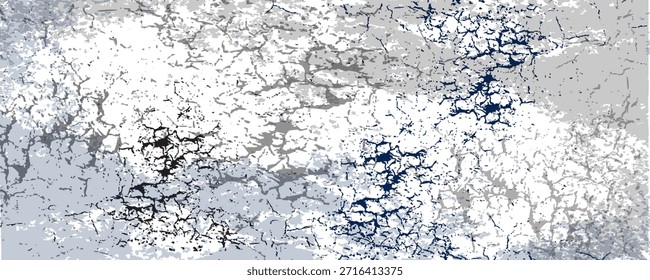 Superficie de pared de fondo de granito de mármol blanco con patrón negro, gráficos abstractos, elegante gris claro para piso de cerámica, textura de mesa, losa de piedra, baldosa lisa.