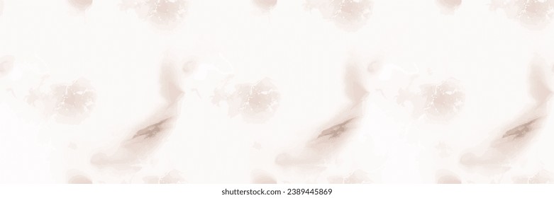 White Marble Pattern. Beige Alcohol Ink Watercolor. Light Gradient Watercolor. Pale Vector Pattern. White Water Color Splash Stone. Light Tile Paint. Beige Marble Background. Modern Seamless Painting