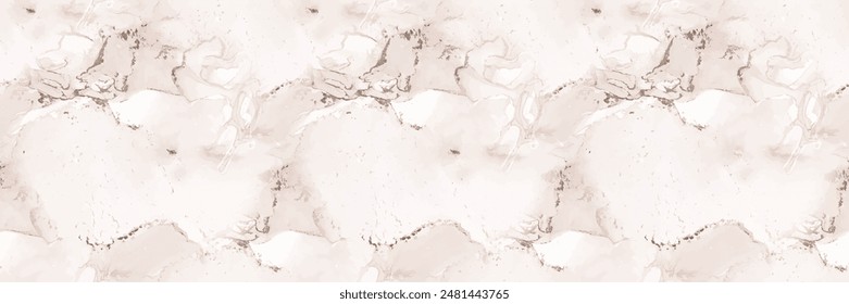 White Marble Pattern. Beige Water Color Watercolor. Light Alcohol Ink Splash Paint. Light Vector Grunge. Beige Marble Watercolor. White Abstract Background. Light Rock Slate. Vector Seamless Template