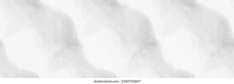 White Marble Pattern. Grey Water Color Repeat Stone. Light Seamless Watercolor. Vector Seamless Painting. Fluid Vector Texture. White Alcohol Ink Watercolor. Grey Tile Wall. Light Marble Background.