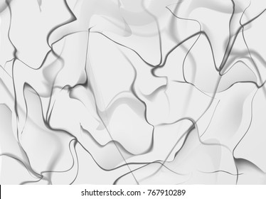 White marble texture abstract background. Vector pattern.