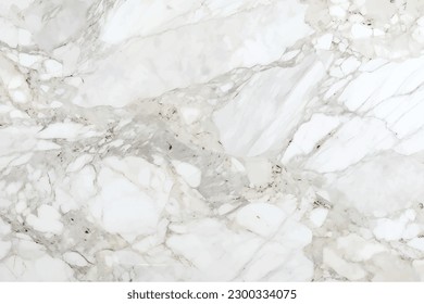 White marble texture background with detailed structure